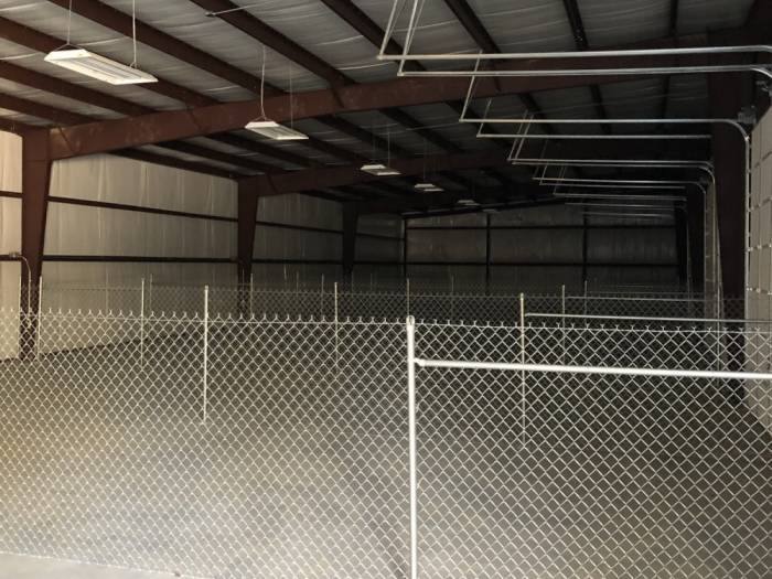 16 X 50 Fully Enclosed Storage Unit